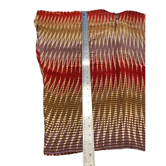 VTG Boho Batik Blouse S | Omah Laweyan Tribal Print Button‎ Top Earthy Vibes - Picture 10 of 11